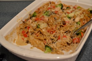 Turkey Veggie Tetrazzini